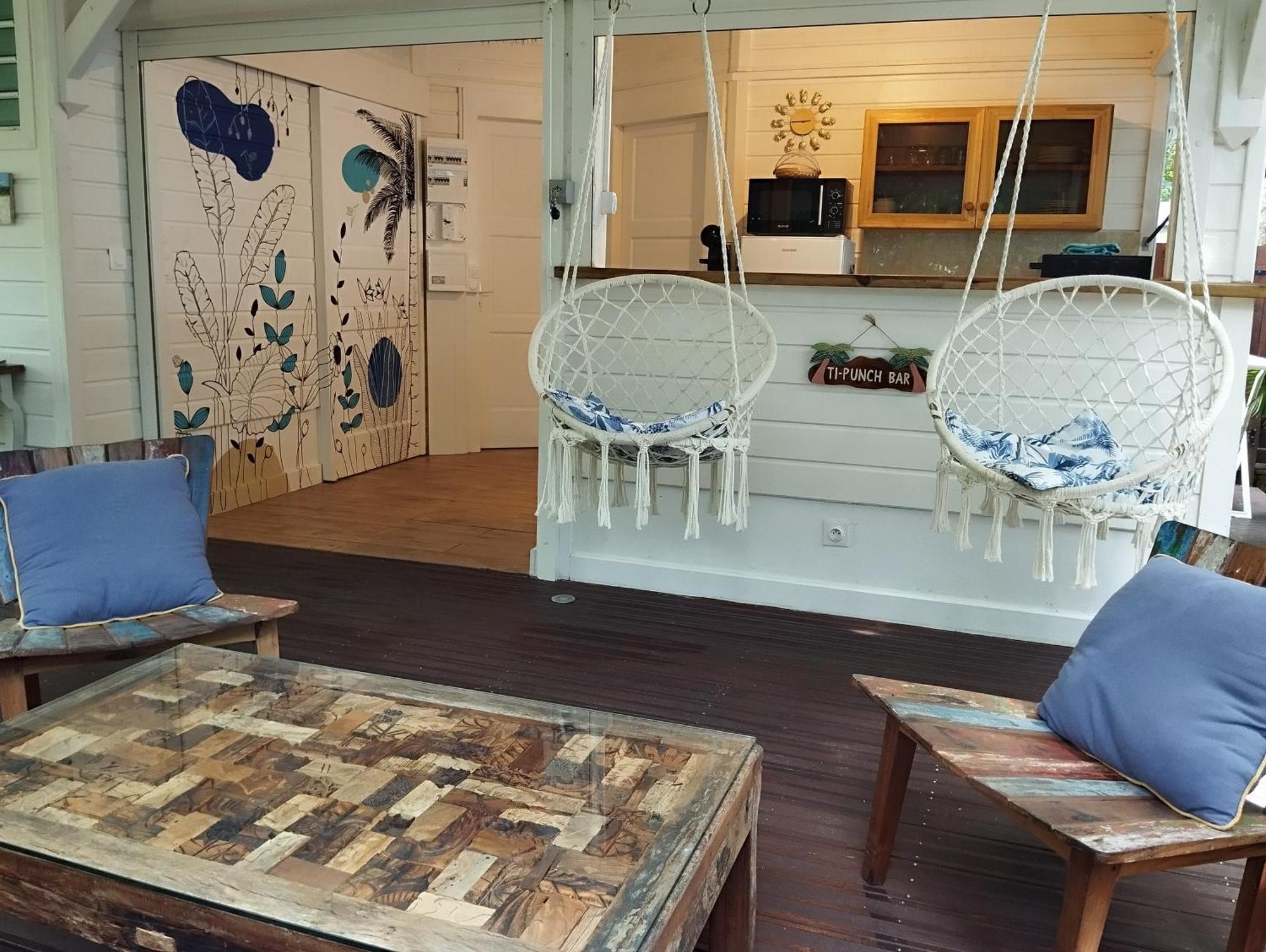 Villa Blue Kaz Caraib à Pointe-Noire Extérieur photo
